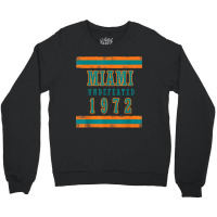 Miami Undefeated 1972 Shirt Vintage Sports Tee Crewneck Sweatshirt | Artistshot