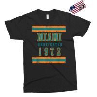 Miami Undefeated 1972 Shirt Vintage Sports Tee Exclusive T-shirt | Artistshot