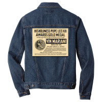 Vin Mariani Wine Tonic Since 1863 Men Denim Jacket | Artistshot