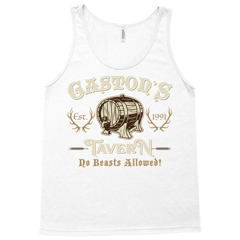 Gaston's Tavern Tank Top by glealcongerj | Artistshot