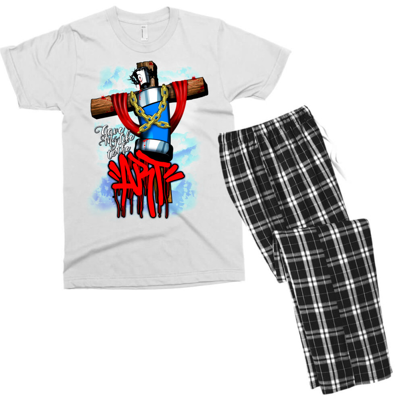 Gave My Life To The Art Men's T-shirt Pajama Set by glealcongerj | Artistshot