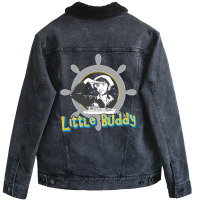 Little Buddy From Gilligan's Island Unisex Sherpa-lined Denim Jacket | Artistshot