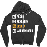 Essen Sleeping Organist Church Music Organ Player T Shirt Zipper Hoodie | Artistshot