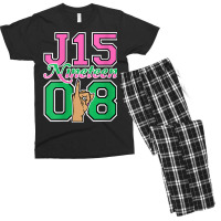 Womens J15 Nineteen 08 Founder's Day Aka Women Hand Sign V Neck T Shir Men's T-shirt Pajama Set | Artistshot