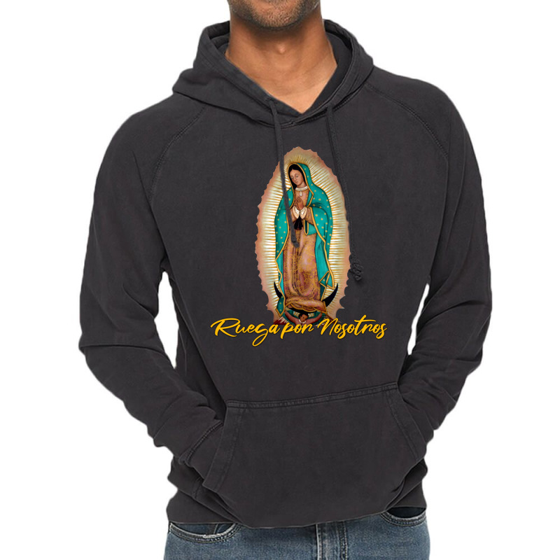 Virgen De Guadalupe Ruega Por Nosotros Vintage Hoodie | Artistshot