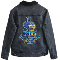 Genie Here I Am What Are Your Other 2 Wishes Unisex Sherpa-lined Denim Jacket | Artistshot