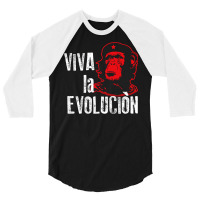 Viva La Evolucion 3/4 Sleeve Shirt | Artistshot