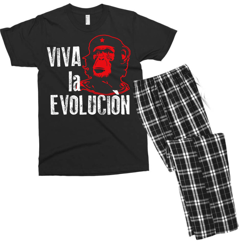 Viva La Evolucion Men's T-shirt Pajama Set | Artistshot