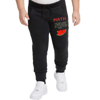 Math And Watermelons Mathematics Calculation Numbers T Shirt Youth Jogger | Artistshot