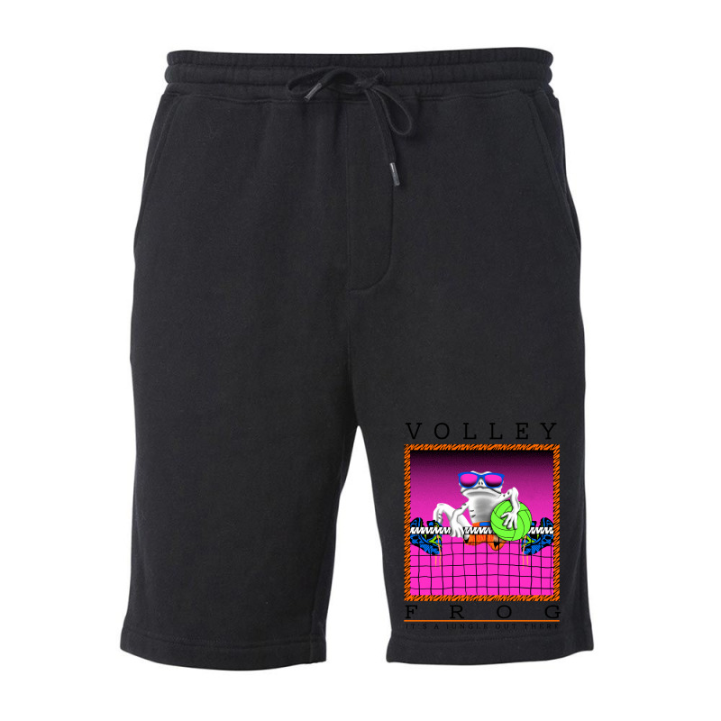 Volley Frog Fleece Short | Artistshot