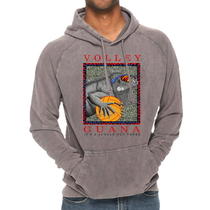 Volley Guana Iguana Vintage Hoodie | Artistshot