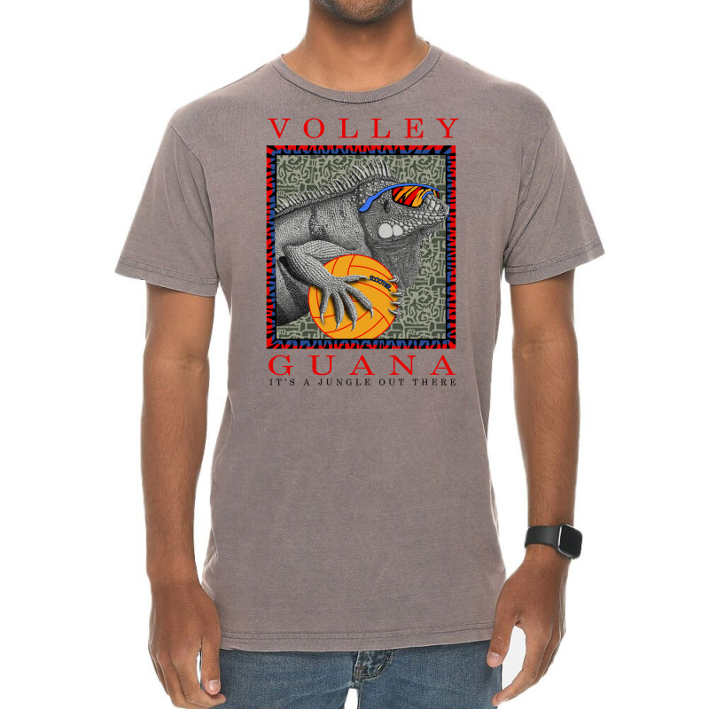 Volley Guana Iguana Vintage T-shirt | Artistshot