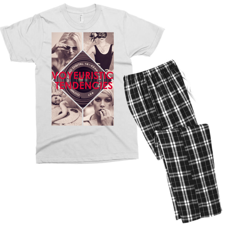 Voyeuristic Tendencies Men's T-shirt Pajama Set | Artistshot