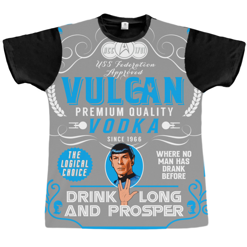 Vulcan Vodka Dks Graphic T-shirt | Artistshot