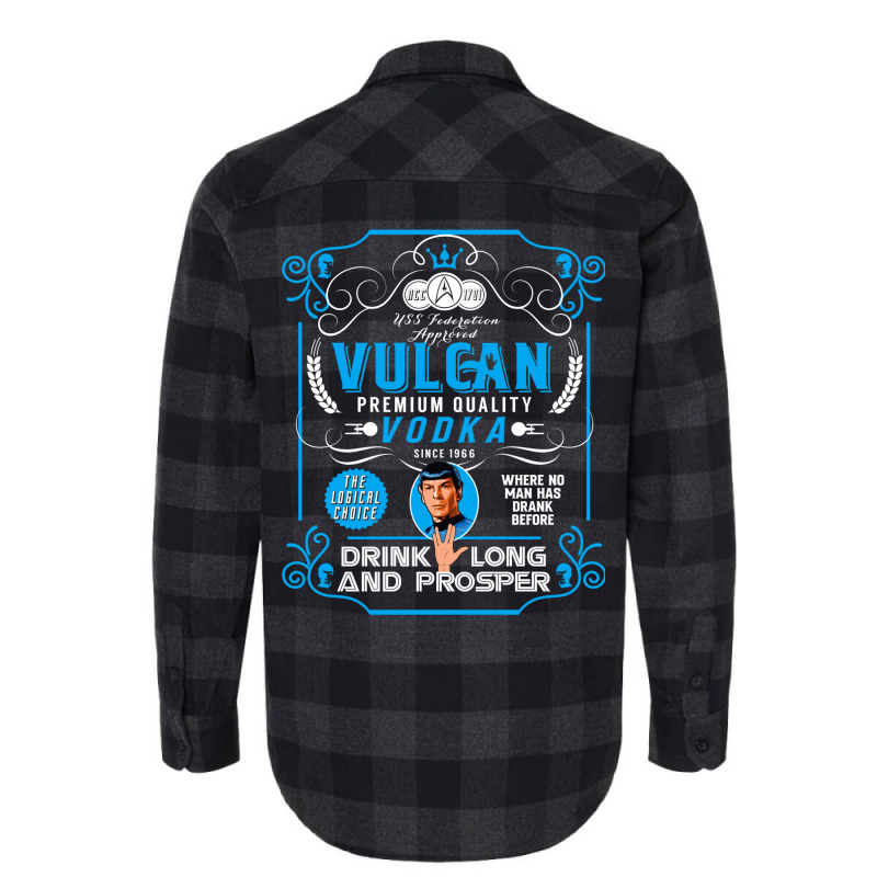 Vulcan Vodka Dks Flannel Shirt | Artistshot