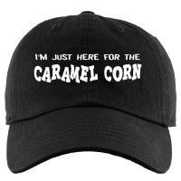 I'm Just Here For The Caramel Corn Kids Cap | Artistshot