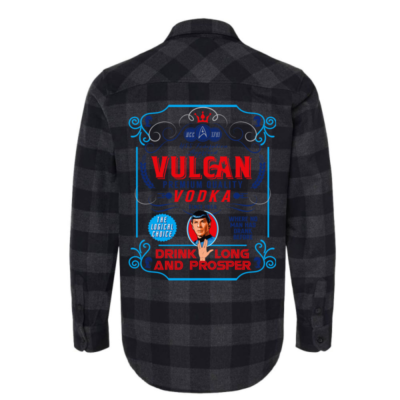 Vulcan Vodka Lts Flannel Shirt | Artistshot