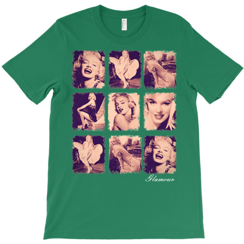 Glamour Marilyn T-Shirt by glealcongerj | Artistshot