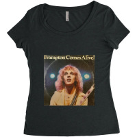 Frampton Comes Alive Album Cover Photograph Women's Triblend Scoop T-shirt | Artistshot