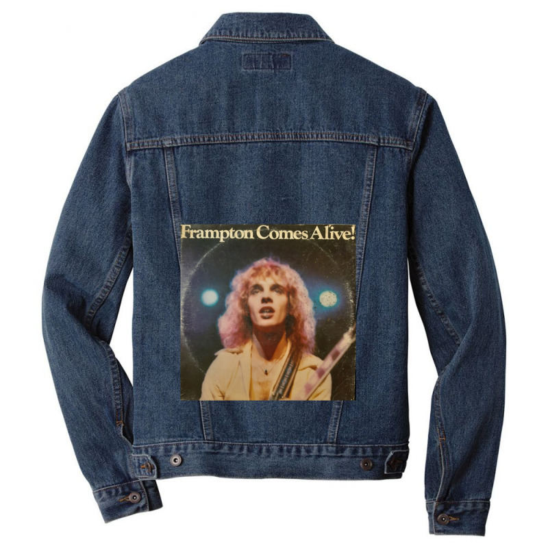 Frampton Comes Alive Album Cover Photograph Men Denim Jacket by FeytenJoreto | Artistshot