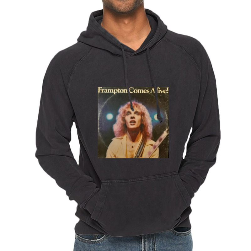 Frampton Comes Alive Album Cover Photograph Vintage Hoodie by FeytenJoreto | Artistshot