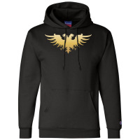 Golden Two Headed Eagle Medieval Empire Symbol Wargaming Essential Champion Hoodie | Artistshot