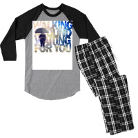 Walking Around Men's 3/4 Sleeve Pajama Set | Artistshot