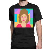 Artistshot Trending Colorful Design Abstract Arcoiris Bonita Chica Col Classic T-shirt | Artistshot