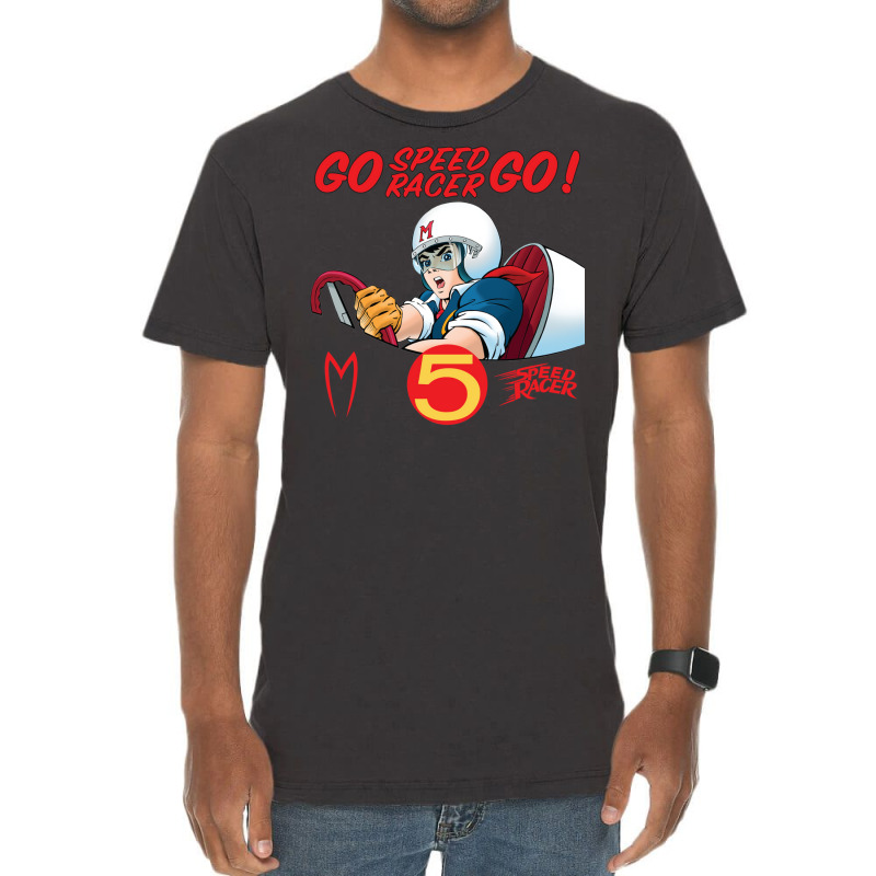 Go Racer Go! Vintage T-Shirt by glealcongerj | Artistshot