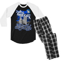 Los Angeles Buildings Men's 3/4 Sleeve Pajama Set | Artistshot