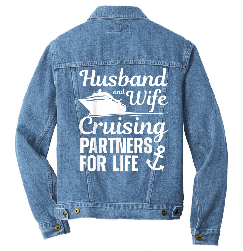 Funny Cruising Design For Husband Wife Couples Cruise Ship T Shirt Men 