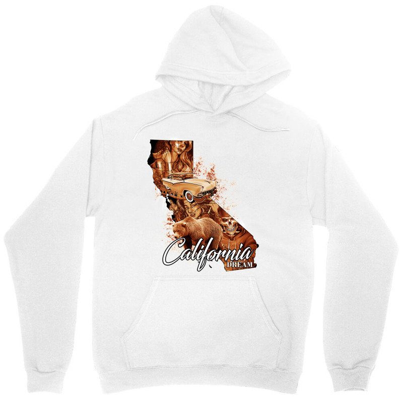 Los Angeles Cali Collage Unisex Hoodie by hotheserosq | Artistshot