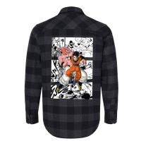 Gohan Vs Majin Bu Flannel Shirt | Artistshot