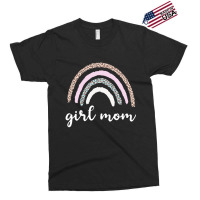 Gift  Girl Mom Mama Rainbow With Leopard Skin Exclusive T-shirt | Artistshot