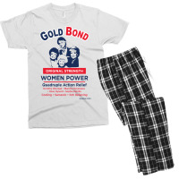 Gold Bond Label Girls Golden Men's T-shirt Pajama Set | Artistshot