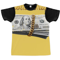 Gold Wrap Money Chain Graphic T-shirt | Artistshot