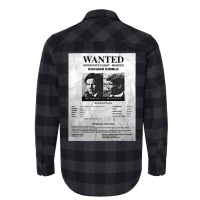 Wanted Fugitive Flyer R Kimble Flannel Shirt | Artistshot