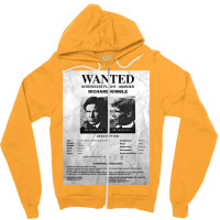 Wanted Fugitive Flyer R Kimble Zipper Hoodie | Artistshot