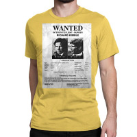 Wanted Fugitive Flyer R Kimble Classic T-shirt | Artistshot