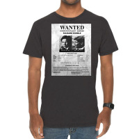 Wanted Fugitive Flyer R Kimble Vintage T-shirt | Artistshot