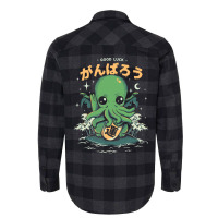 Good Luck Cthulhu Short Sleeve Ba Flannel Shirt | Artistshot