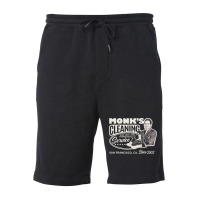 Monk's Cleaning Service Fleece Short | Artistshot