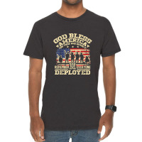 Red Friday God Bless America Remember Everyone Deployed Vintage T-shirt | Artistshot