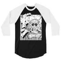 Gotenks Vs Majin Buu 3/4 Sleeve Shirt | Artistshot