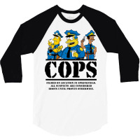 Cops Filmed On Location 3/4 Sleeve Shirt | Artistshot