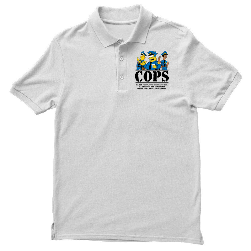 Cops Filmed On Location Men's Polo Shirt by milhauboucj | Artistshot