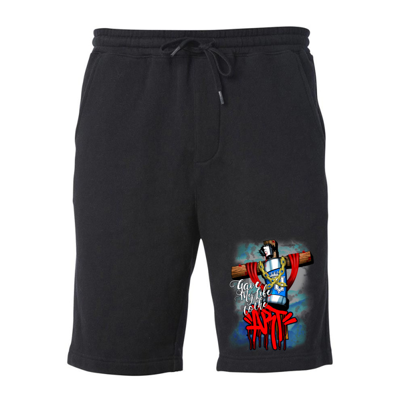 Grafitti Art Life Fleece Short by glealcongerj | Artistshot