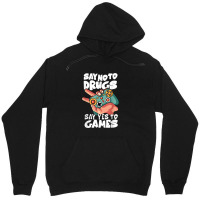 Red Ribbon Squad Week Say No To Say Yes To Video Games Unisex Hoodie | Artistshot