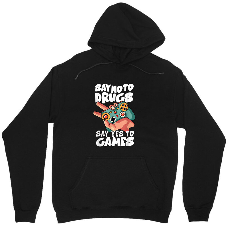 Red Ribbon Squad Week Say No To Say Yes To Video Games Unisex Hoodie | Artistshot