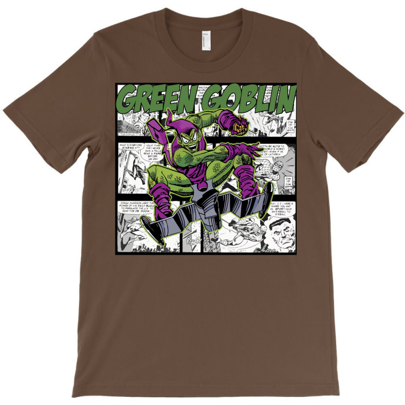 Green Goblin T-Shirt by glealcongerj | Artistshot